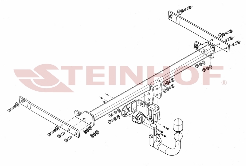 Vertikalna vlečna kljuka Seat Leon III. ST - karavan - od 2013 do 2020